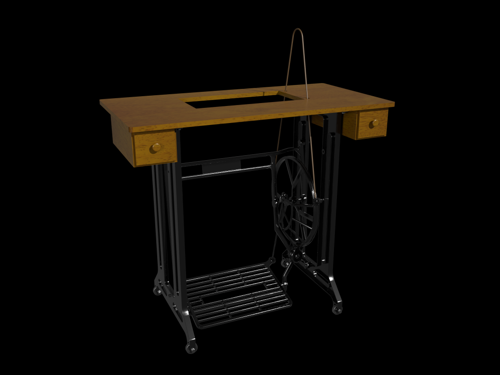 Sewing machine table frame preview image